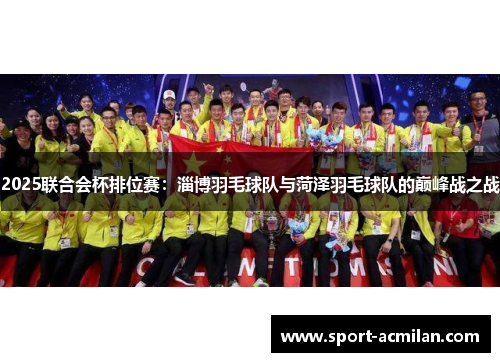 2025联合会杯排位赛：淄博羽毛球队与菏泽羽毛球队的巅峰战之战